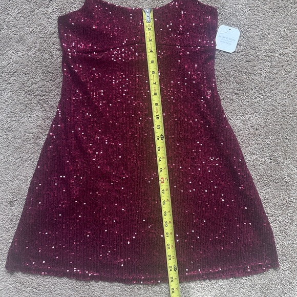 Altar’d State “Dorothy” Red Sequin Mini Dress – Medium, NWT - Picture 8 of 13